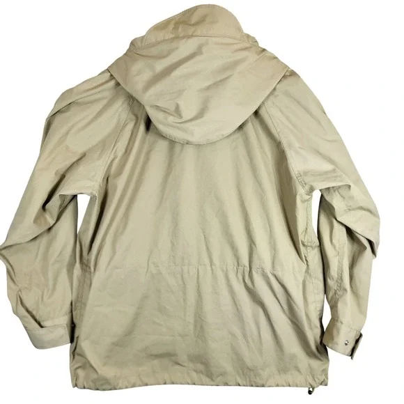 The North Face Purple Label Rare Field Jacket Mens L Beige Hooded USA Seller - Picture 3 of 9